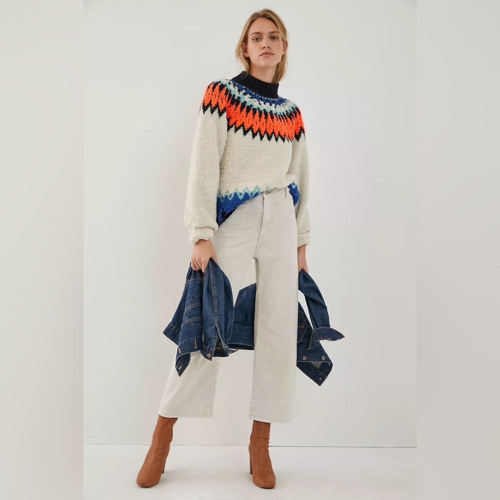 Pilcro Selene Fleece Tunic Sweater - Picture 4 of 11